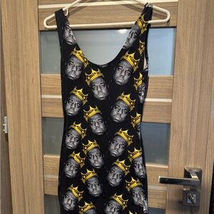 Biggie smalls bodycon mini dress